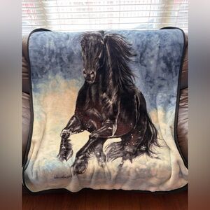 Fuzzy thick Horse Blanket